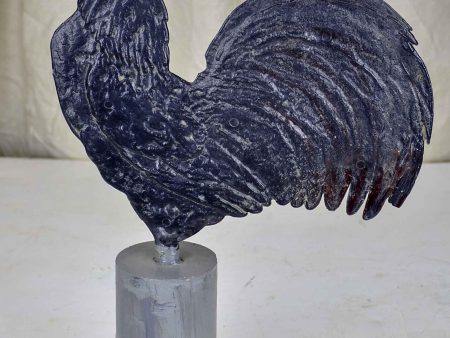 Vintage rooster mounted on a stand Discount