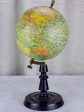 Antique French Napoleon III world globe - small Discount