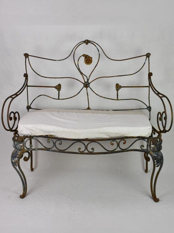 Antique French armchair   garden day bed Sale