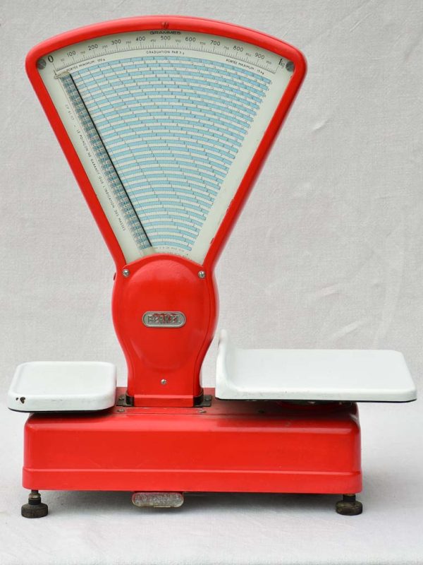 Berkel butcher s shop scales from the 1950 s - red Supply