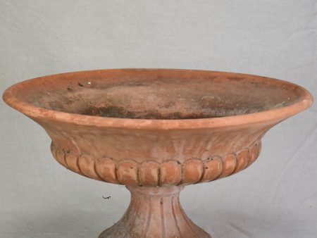 Antique French terracotta planter - Medici urn 19¼  Sale