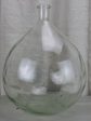 Large antique French demijohn bottle - clear Sale