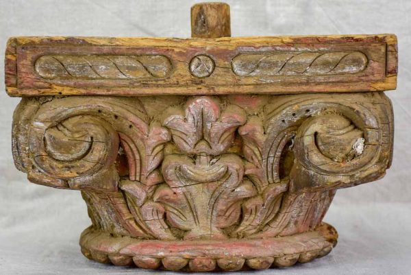 Eighteenth century salvaged column capital Supply