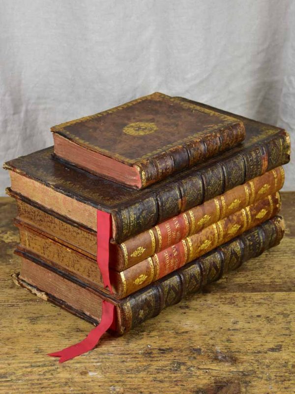 Antique French secret storage books Hot on Sale