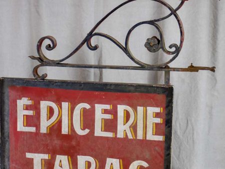 Antique French shop sign - Epicerie Tabac Online