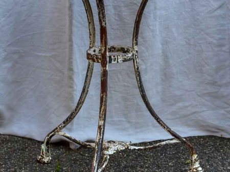 Antique French Arras garden table - round For Sale