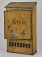 Charming antique French letter box 13¾  Discount