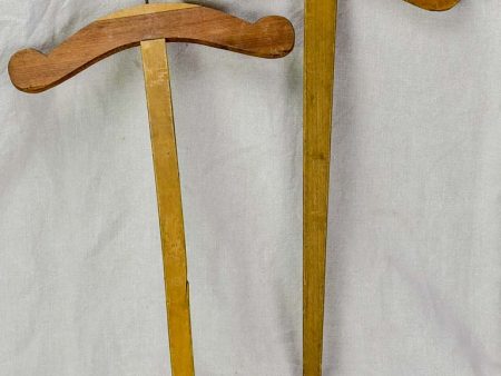 Two antique French coat hangers Supply