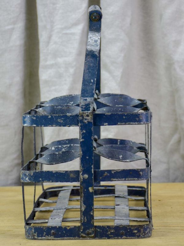 Antique French bottle carrier - 8 bottles Online