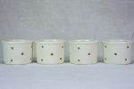 Collection of four white cheese molds #1 Hot on Sale