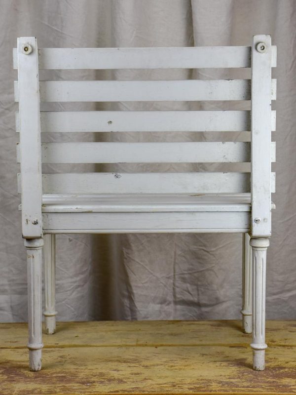 19th Century suitcase bench from a French hotel Online Hot Sale