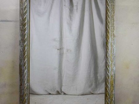 Very large Napoleon III mirror with shell crest 34¾  x 66½  For Discount