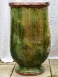 19th Century Anduze olive jar with green glaze - large 35¾  Sale