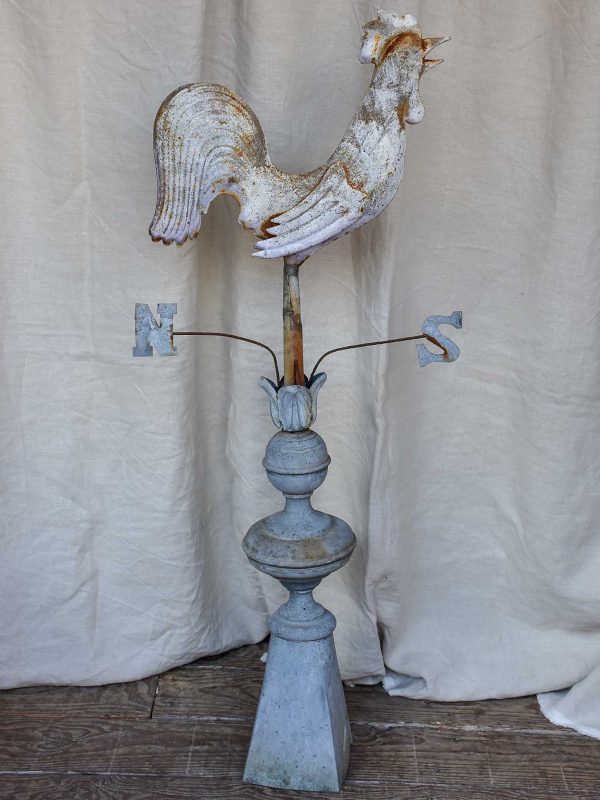 Late 19th Century French weather vane with rooster Online Hot Sale