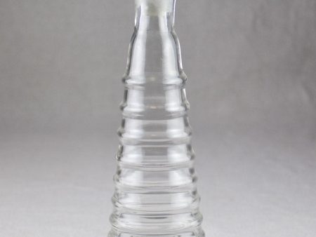 Antique French absinthe bottle with lid - topette 10¼  on Sale