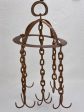 Late 19th Century French butcher s display hooks Supply