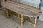 Antique French oval dining table - walnut, 19th Century Online Sale