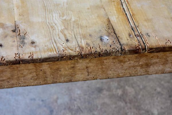 Large rustic farmhouse garden table - square Online