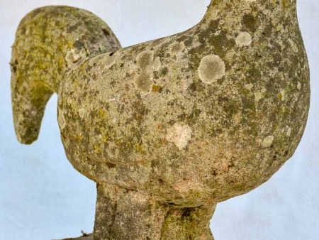 Early 20th century stone garden sculpture of a hen Hot on Sale