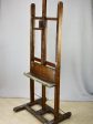 Late 19th   early 20th Century French easel - adjustable Fashion