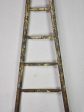 19th century French harvest ladder with broad base and narrow top 92¼  Online now