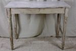 Antique French bistro table with grey patina For Cheap