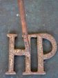 Antique French branding iron - HP Cheap