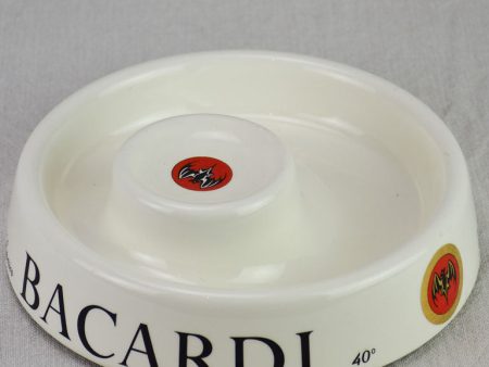 Vintage French ashtray from a bar - Bacardi Rum 9½  Discount