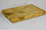 Antique French cutting board with rope handle 13¾  x  17¾  For Cheap