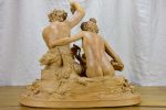 Antique Swiss clay sculpture by René Rod For Cheap