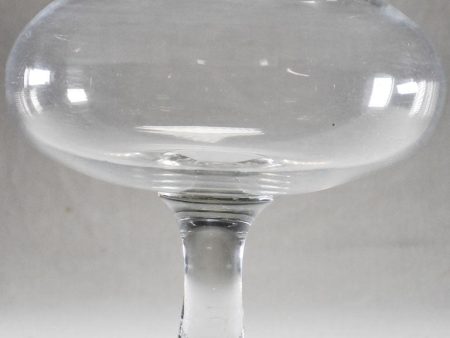 Antique French blown glass apothecary jar 10¾  Sale