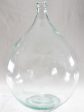 Large antique glass demijohn bottle - blue   green 22  Online Hot Sale