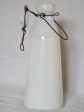 Antique French opaline milk glass milk bottle Online