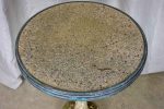 Antique French bistro table with cast iron base Hot on Sale