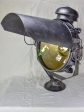 Restored French 1940 s SNCF train light projector - very large For Sale