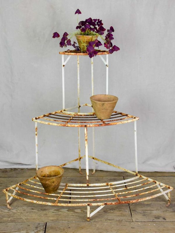 Mid-century French plant stand - three tier Cheap