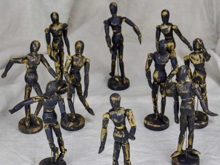 Collection of 10 artist s mannequins Discount