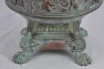 19th-century French tole cachepot with lions feet - Toneline Paris 13½  Cheap