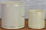 Two 19th Century French pots - salt and pepper Cheap