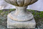 Late 19th Century reconstituted stone Medici garden urn Discount