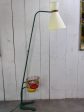 Mid century French floor lamp with pot plant stands Online now