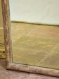 Antique rustic French mirror with simple timber frame 1 2. 26½  x 49½  on Sale