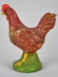 Miniature antique French rooster ornament 4¼  Supply