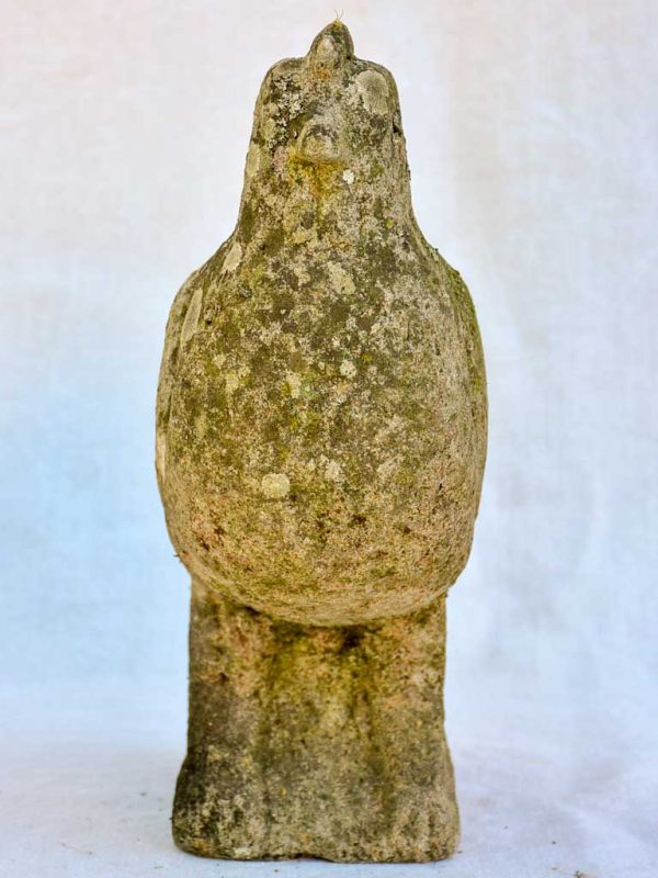 Early 20th century stone garden sculpture of a hen Hot on Sale