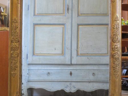 Gilt wood mirror with original glass Cheap