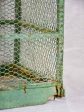 Rustic antique French birdcage with green patina 23¾  For Cheap