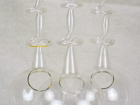 Collection of three unusual blown glass vases 11  Sale