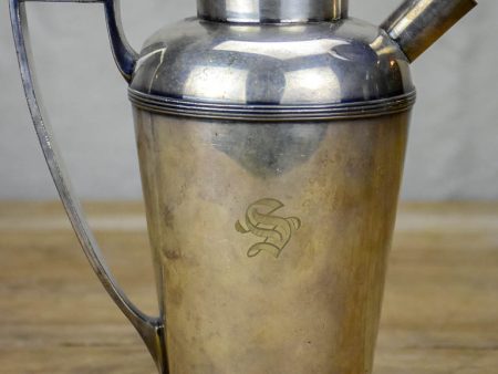 Early 20th Century silver plate English cocktail shaker Discount