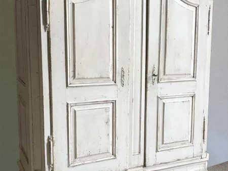 Antique French walnut Armoire from Alsace with original hardware 83½  x 67  Online