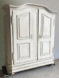 Antique French walnut Armoire from Alsace with original hardware 83½  x 67  Online